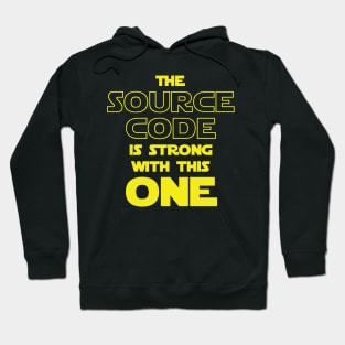 THE SOURCE CODE IS STRONG WITH THIS ONE Hoodie